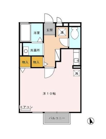 阿漕駅 徒歩35分 1階の物件間取画像